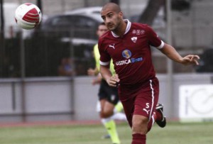 Il difensore del Trapani, Rocco D'Aiello