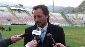 Il direttore sportivo del Messina Fabrizio Ferrigno ai nostri microfoni