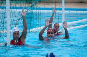 Gitto, il portiere Sparano e Apilongo (WP Messina)