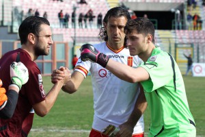 Il portiere Ettore Lagomarsini 