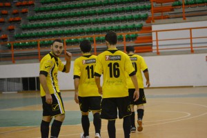Giocatori Futsal Peloro Messina