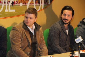 Il dg Vincenzo Lo Monaco e Vittorio Bernardo  (foto Paolo Furrer)