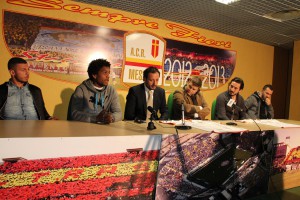 Un momento della conferenza stampa (foto Paolo Furrer)