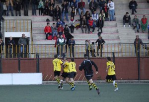 L'esultanza di Elamraoui dopo il gol