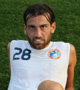 Luca Orlando, attaccante dell'Aversa Normanna