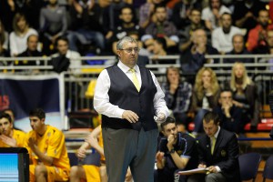 Stefano Pillastrini ha contestato in modo veemente l'espulsione a fine gara