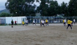 Una fase del match fra Rometta e Modica