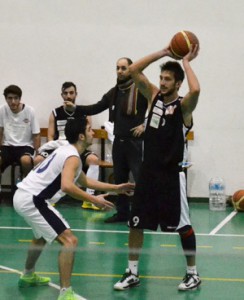Claudio Casiraghi, atleta di punta della Pallacanestro Aci Bonaccorsi (foto Quartarone)