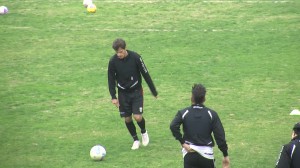 Ferreira va al tiro sotto lo sguardo di Guerriera (foto Matteo Arrigo)