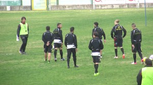 Il gruppo al gran completo segue le indicazioni di Grassadonia (foto Matteo Arrigo)