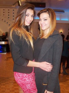 Due miss in veste di giurate: le sorelle Francesca e Cristina Di Siero (scatto di R.S.)