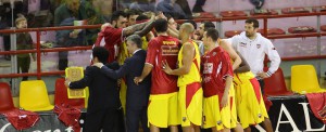 La gioia dei giocatori di Barcellona a fine gara