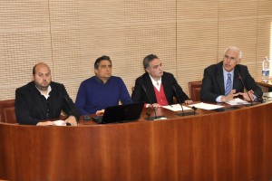 Un momento della conferenza stampa