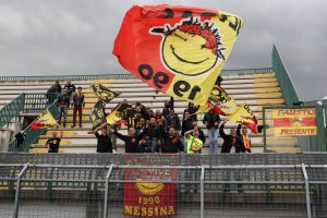 I sostenitori del Messina a Melfi