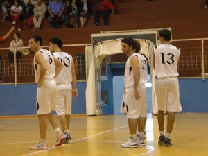 Il quintetto dell'Amatori Messina