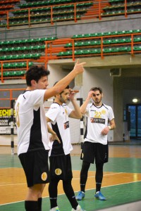 Giocatori Futsal Peloro Messina