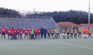 Le formazioni di HC Ragusa e Pol.Univ. Messina