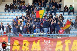 I tifosi dell'Igea Virtus hanno fatto festa al D'Alcontres