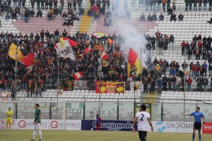 La curva sud del San Filippo