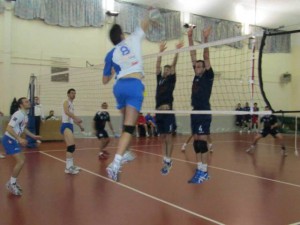Volley Letojanni-Ottica Sottile Barcellona, una fase del match