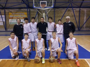 L'organico Under 15 della Life Basket