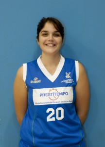 Un primo piano di Rosalia Romeo,a utrice di 4 punti