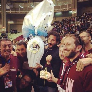 Il "Poz" regala un uovo di Pasqua ai tifosi di Trapani