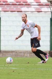 Alessio De Bode in azione al San Filippo