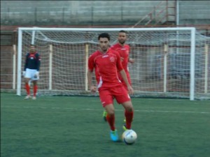 Ancora Marco impegnato sul terreno di gioco in sintetico del "Vasi" di Gliaca di Piraino