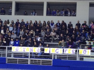 Il pubblico del PalaRussello che ha assistito alla gara due di finale