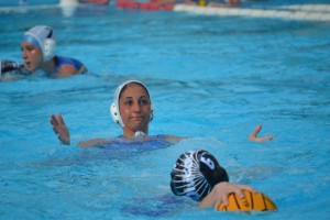 Tania Villari in azione