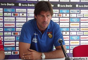 A Gubbio un'altra significativa tappa della sua carriera da allenatore