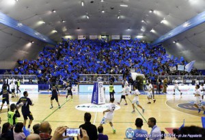 Il pubblico del PalaFantozzi, quarto con 
