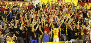 Il pubblico della Sigma Barcellona