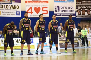 Il quintetto della Sigma Barcellona