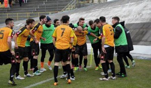 Festeggiamenti dopo un gol