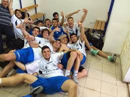 I giocatori dell'Orlandina basket