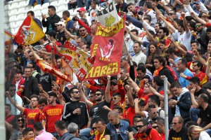Gli spendidi colori della Curva