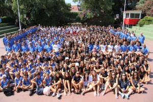 Il folto gruppo di aprtecipanti all'edizione 2012 di Giardini Naxos