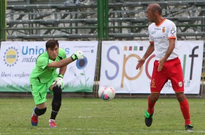 Ignoffo e Lagomarsini in azione con la maglia del Messina