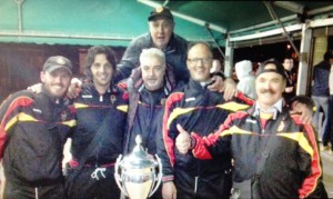 Un gruppo di dirigenti della Peloritana 1996