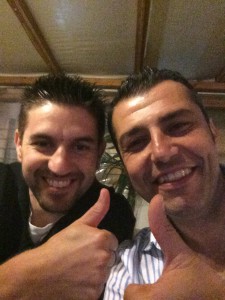 Rafael Salomao e l'ad Michele Lemmo