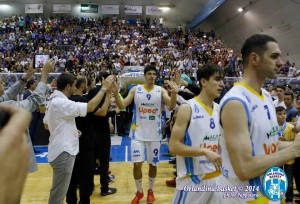Passerella finale per tutti i giocatori orlandini