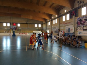 Un'azione della finale tra Sicilia e Campania 