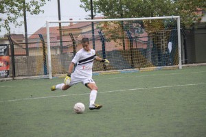 Il giovane portiere della Tiger Borlo, D'Alessandro
