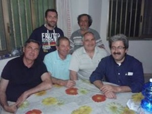 Il gruppo di tifosi che ha dato vita agli Eagles Santa Teresa