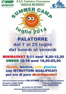 SummerCamp 2014 della Cestistica Torrenovese