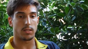 Un primo piano del difensore clivense Kevin Magri, tra i protagonisti delle Finali Scudetto