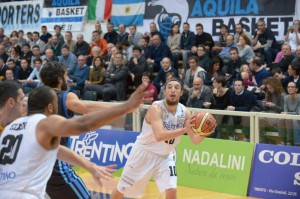 L'argentino Toto Forray, autore di 20 punti