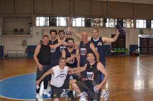 Vecchie Glorie Messinesi vincitrici del 1° torneo "Daniele Di Noto"